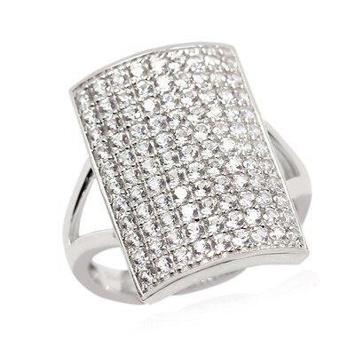 Zircon Silver Ring