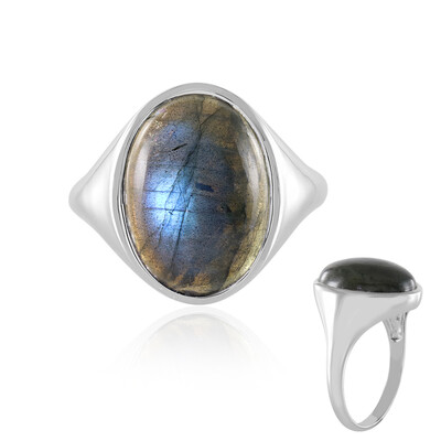 Labradorite Silver Ring