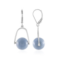 Angelite Silver Earrings