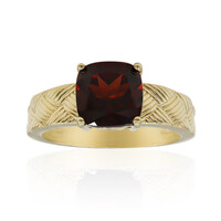 Garnet Silver Ring