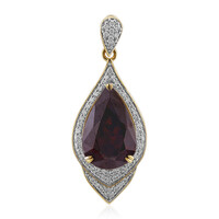 18K Cuprite Gold Pendant (Mark Kaufman)