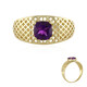 9K Amethyst Gold Ring (Ornaments by de Melo)