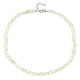 Prehnite Silver Necklace