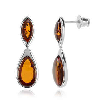 Baltic Amber Silver Earrings (dagen)