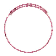 Nigerian Pink Tourmaline Steel Choker (Riya)