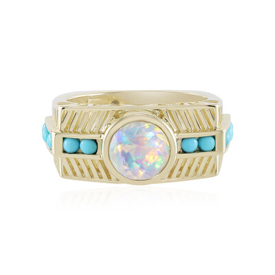 9K Welo Opal Gold Ring (Ornaments by de Melo)