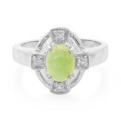 Imperial Chrysoprase Silver Ring