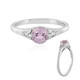 Kunzite Silver Ring