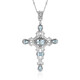 Sky Blue Topaz Silver Necklace (Dallas Prince Designs)