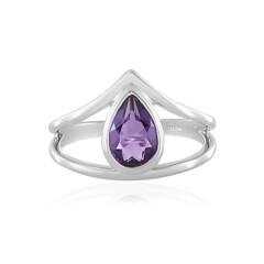 Siberian Amethyst Silver Ring