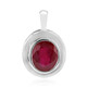 Bemainty Ruby Silver Pendant