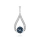 14K Luc Yen Cobalt Blue Spinel Gold Pendant (AMAYANI)