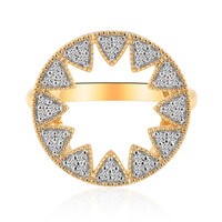 9K SI1 (G) Diamond Gold Ring