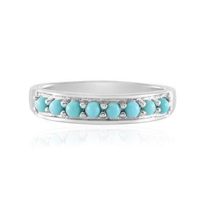 Sleeping Beauty Turquoise Silver Ring