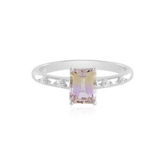 Ametrine Silver Ring