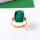 Malachite Silver Ring