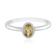 Yellow Beryl Silver Ring