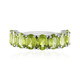 Peridot Silver Ring