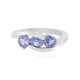 Tanzanite Silver Ring