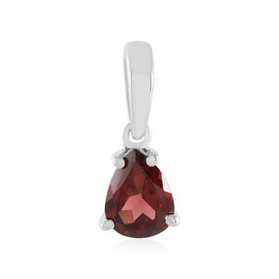 Mozambique Garnet Silver Pendant