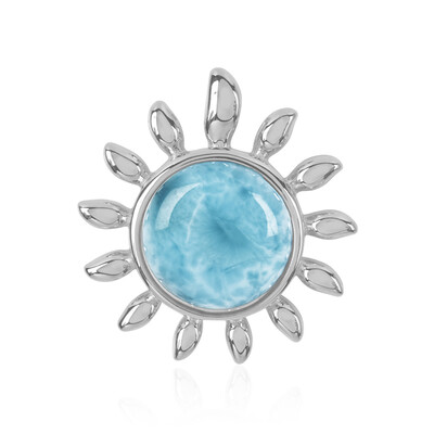 Larimar Silver Pendant