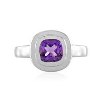 Moroccan Amethyst Silver Ring