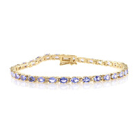 Tanzanite Silver Bracelet