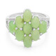 Imperial Chrysoprase Silver Ring