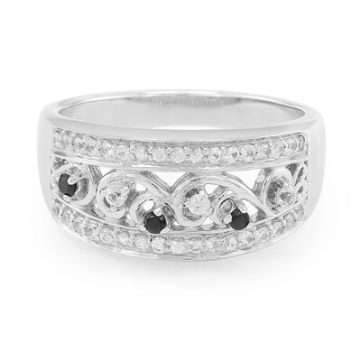 White Sapphire Silver Ring