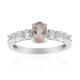 Morganite Silver Ring