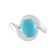 Sleeping Beauty Turquoise Silver Ring (de Melo)