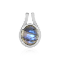 Labradorite Silver Pendant