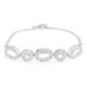 Zircon Silver Bracelet