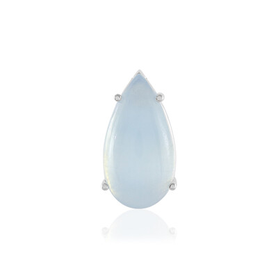 Brazilian Aquamarine Silver Pendant