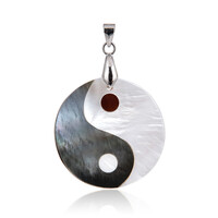 Mother of Pearl Silver Pendant