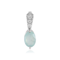 Paraiba Opal Silver Pendant