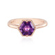 Siberian Amethyst Silver Ring