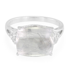 Mutuca Rutile Quartz Silver Ring