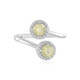 Lemon Quartz Silver Ring