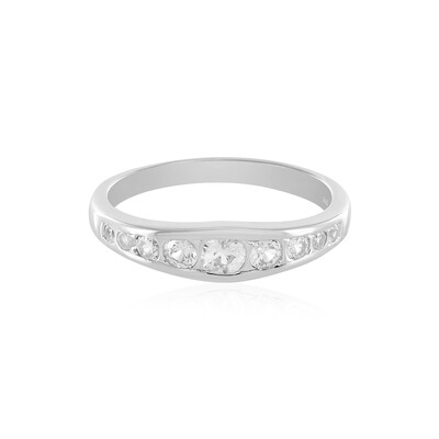 Zircon Silver Ring