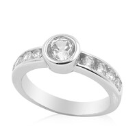 Zircon Silver Ring