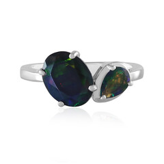 Mezezo Opal Silver Ring