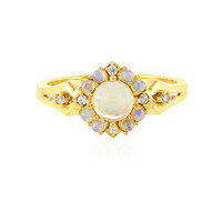 Welo Opal Silver Ring