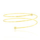 9K SI1 (G) Diamond Gold Bangle (Annette)