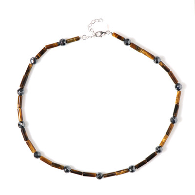 Tiger´s Eye Silver Necklace