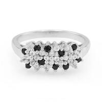 White Sapphire Silver Ring