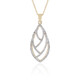 I2 (J) Diamond Silver Necklace