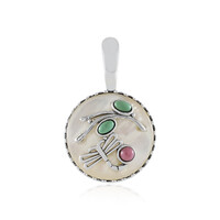 Mother of Pearl Silver Pendant (Desert Chic)