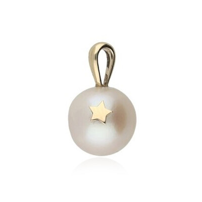 9K Freshwater pearl Gold Pendant