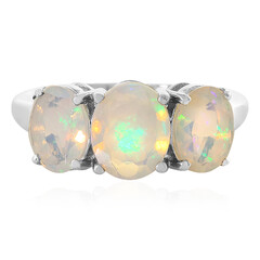 Welo Opal Silver Ring